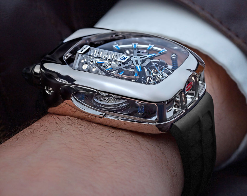 J&C Bugatti Chiron-Inspired Tourbillon Mechanical Watch